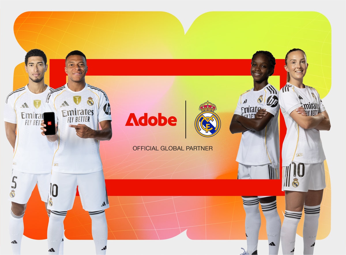 Adobe und Real Madrid verlängern Partnerschaft: Personalisierte Erlebnisse für 650 Millionen Fans