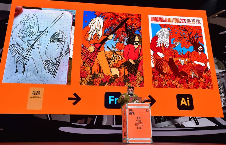 Max 2023 – On stage with Aaron Draplin image