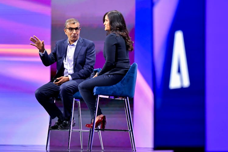 Adobe Summit – On stage, interview image
