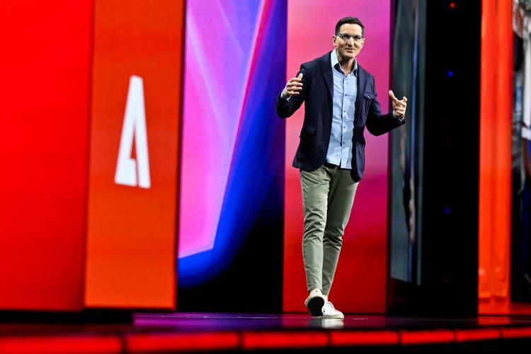 Adobe Summit – On stage, talk image