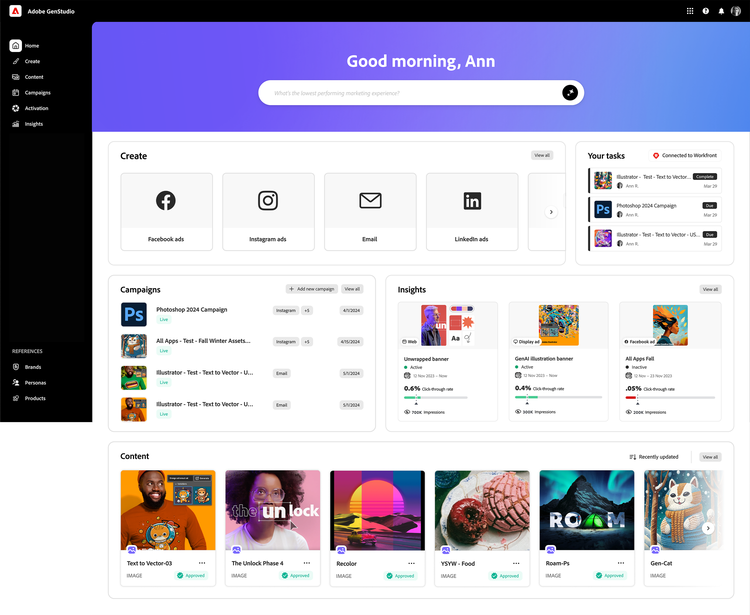 Content Supply Chain – Dashboard image