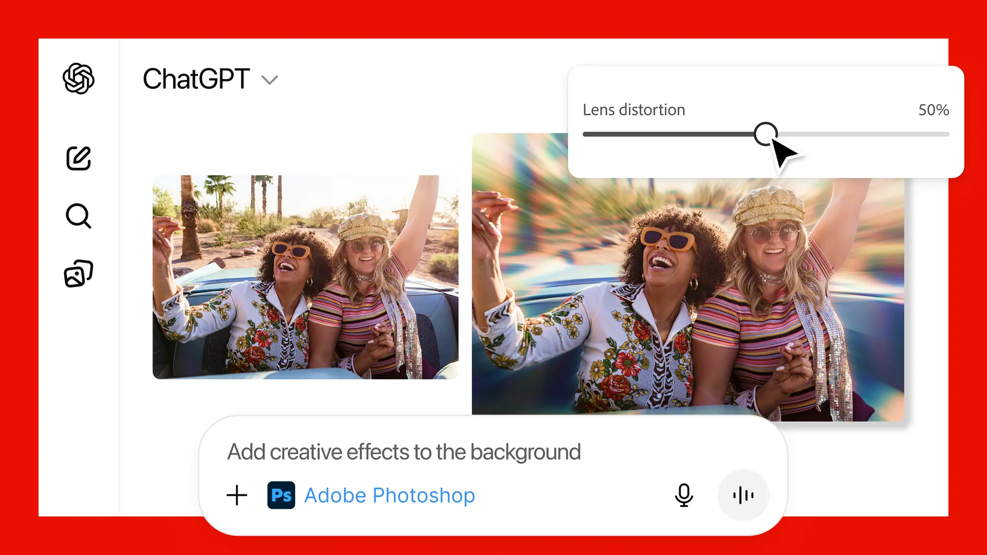 Adobe Integrates Photoshop in ChatGPT
